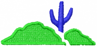 Cactus2 Machine Embroidery Design