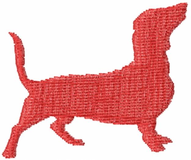 Picture of Dachshund 2 Machine Embroidery Design