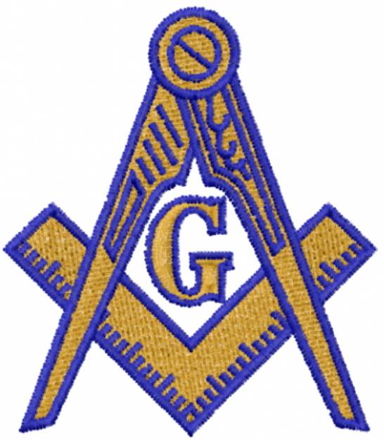 Picture of Masonic G 2 Machine Embroidery Design