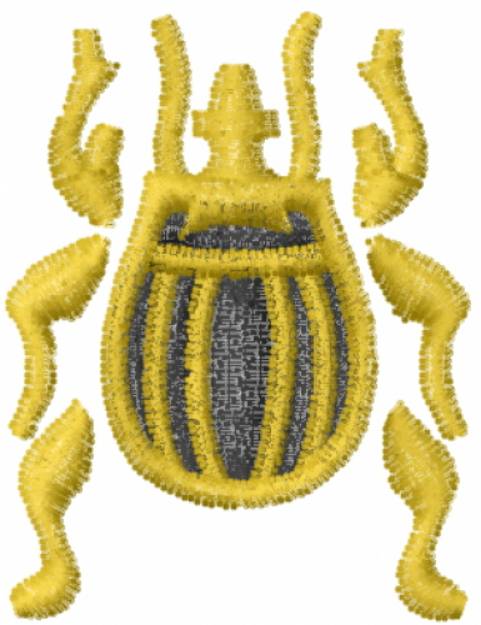 Picture of Beetle 1 Machine Embroidery Design
