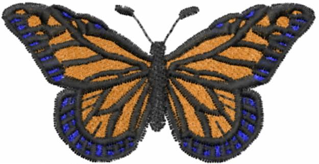 Picture of Monarch 2 Machine Embroidery Design