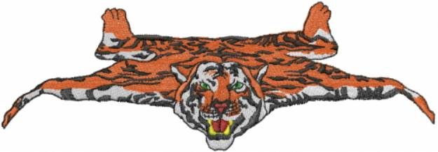 Picture of Tiger Skin 6 Machine Embroidery Design
