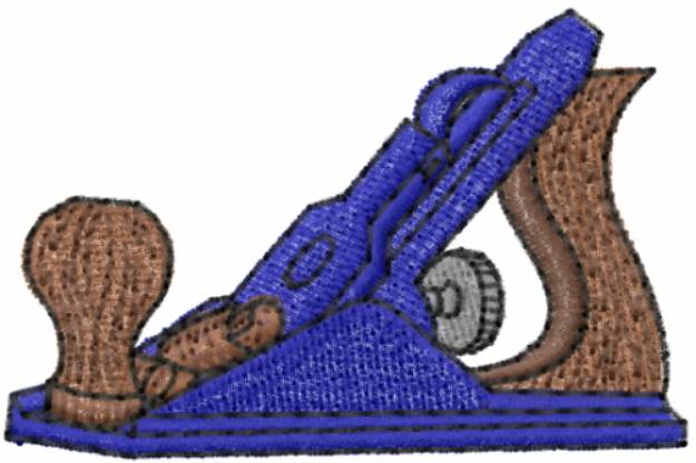 Picture of Wood Plane  Machine Embroidery Design