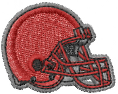 Universal Helmet Machine Embroidery Design