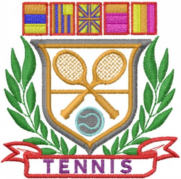Picture of World Tennis Machine Embroidery Design