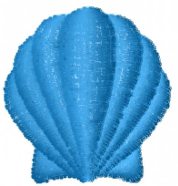Picture of Clam Shell Machine Embroidery Design