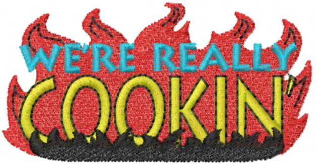 Picture of Cook Cooking Machine Embroidery Design