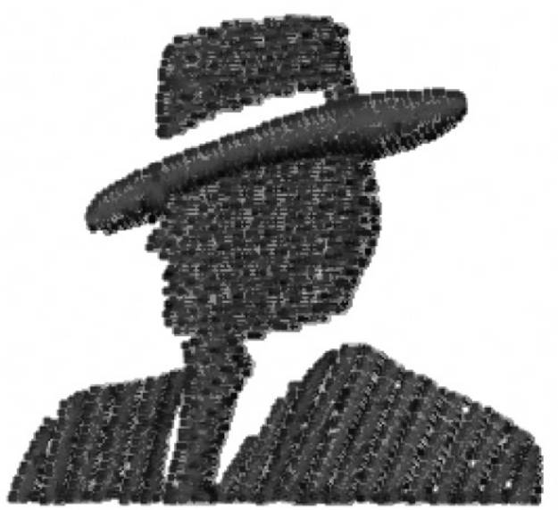 Picture of Gangster Machine Embroidery Design