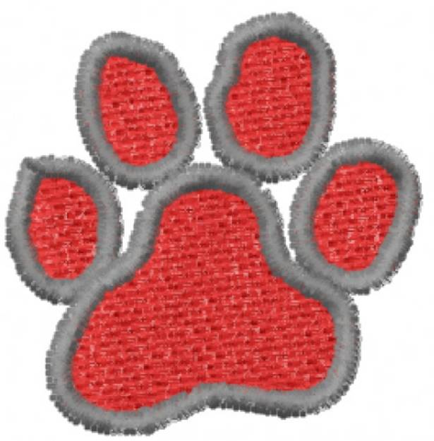 Picture of Paw Claw Machine Embroidery Design