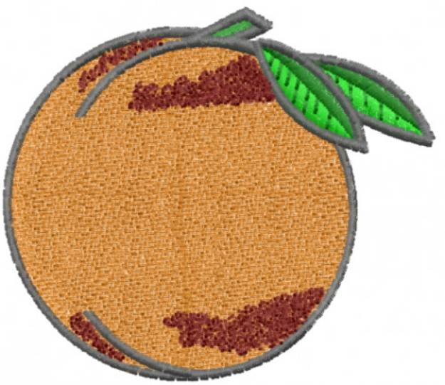 Picture of Juicy Peach Machine Embroidery Design