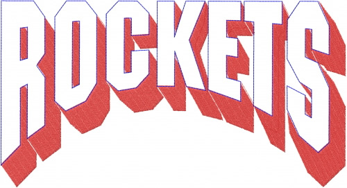 Rockets Machine Embroidery Design