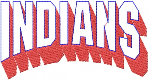 Indians Machine Embroidery Design