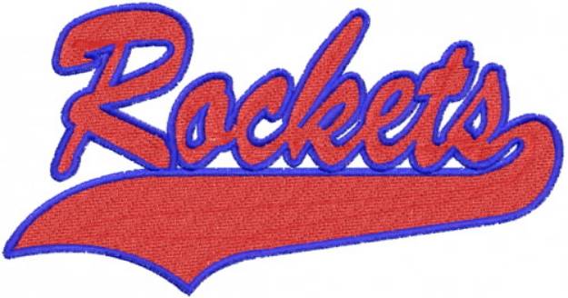 Picture of Rockets Machine Embroidery Design