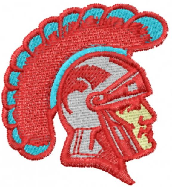 Picture of Trojan Machine Embroidery Design