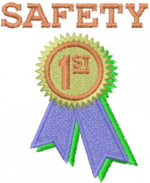 Picture of Safety 1st Machine Embroidery Design
