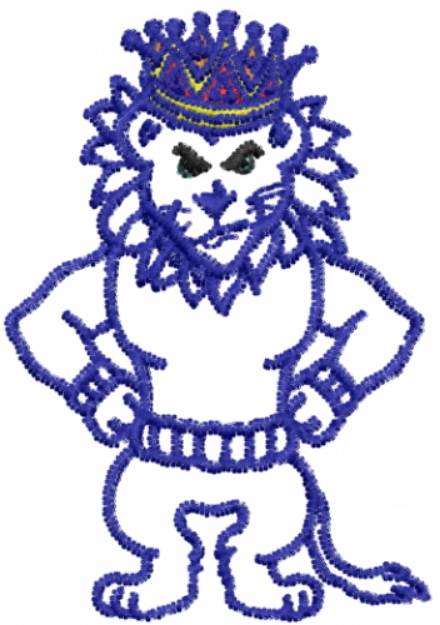 Picture of Lion King Machine Embroidery Design