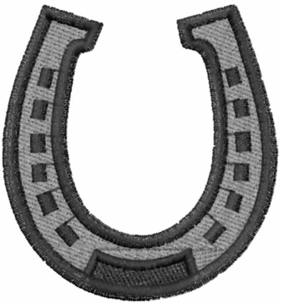 Picture of Lucky Horseshoe Machine Embroidery Design