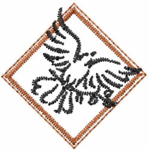 Dove of Peace Machine Embroidery Design