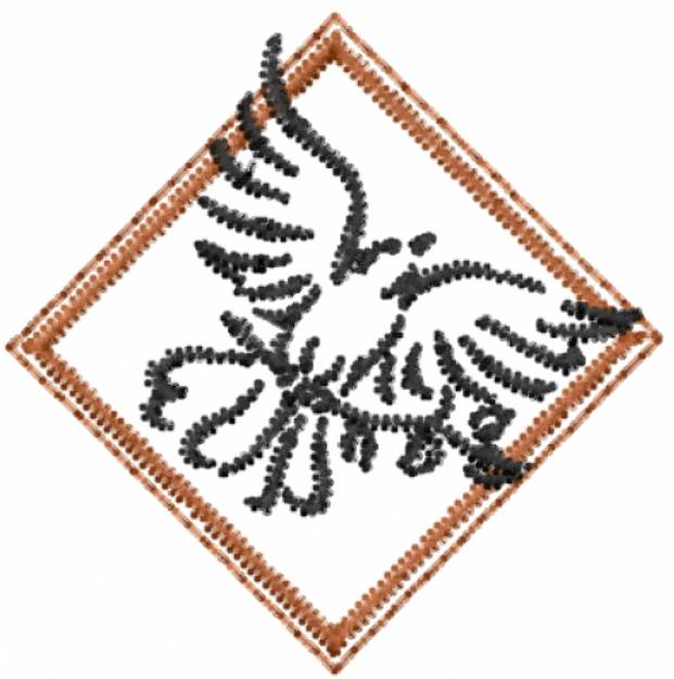 Picture of Dove of Peace Machine Embroidery Design