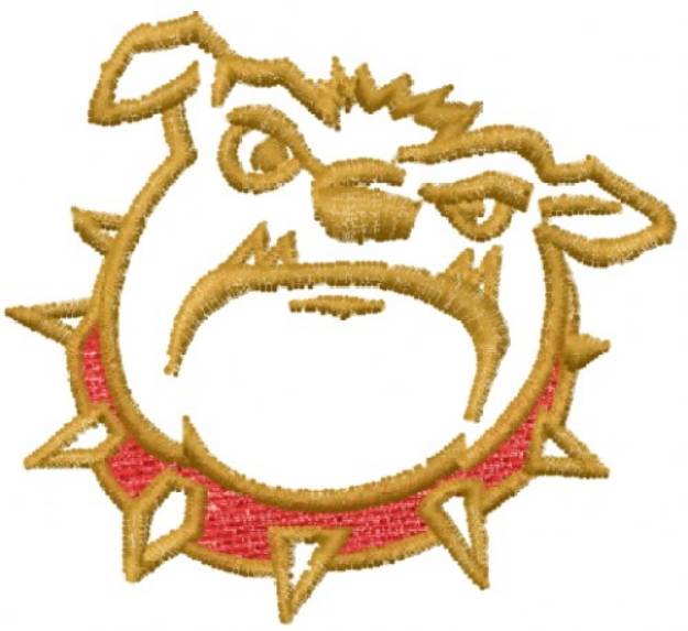 Picture of Bull Dog Machine Embroidery Design