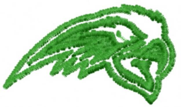 Picture of Falcon Head Logo Machine Embroidery Design