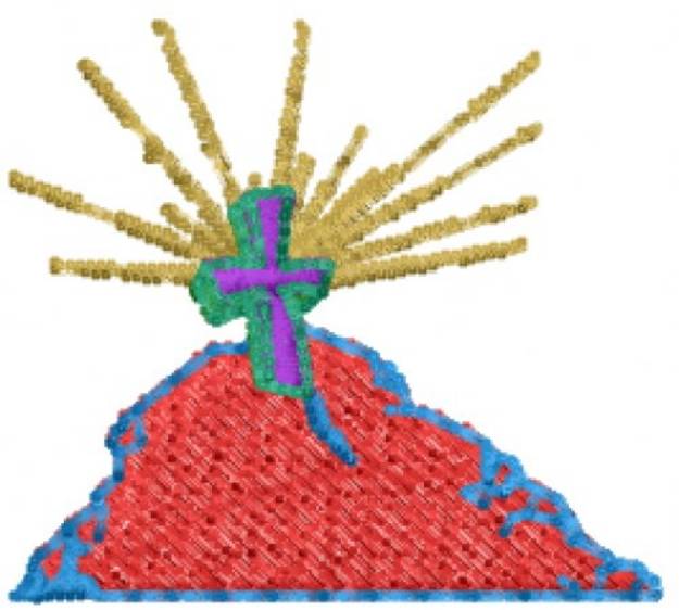 Picture of Cross Mountain Machine Embroidery Design