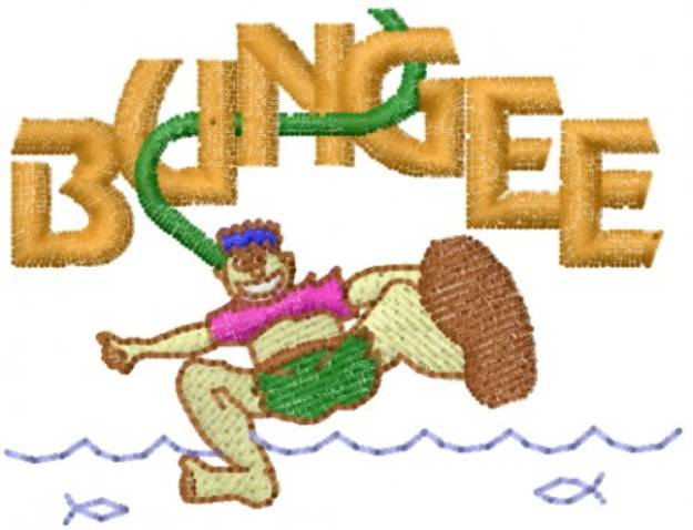 Picture of Bungee Jumping Machine Embroidery Design