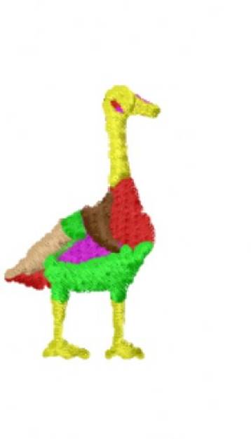 Picture of Duck Machine Embroidery Design