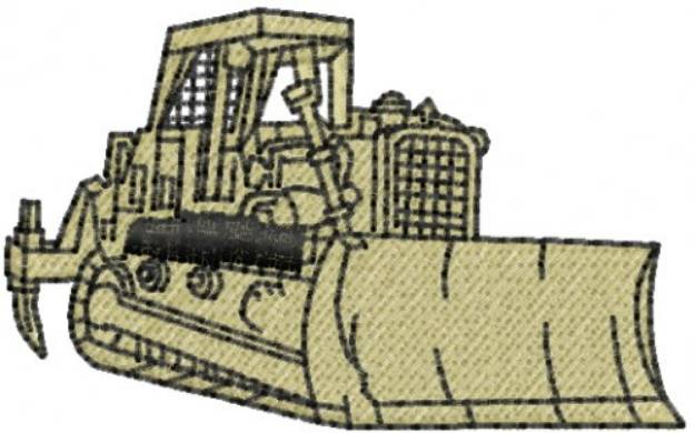 Picture of Construction Truck Machine Embroidery Design