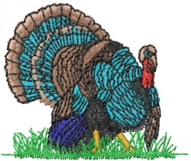 Picture of Turkey Machine Embroidery Design