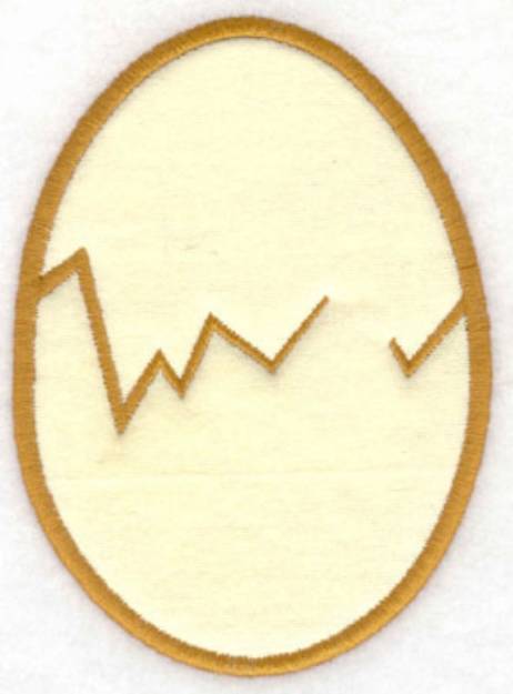 Picture of Egg Applique Machine Embroidery Design