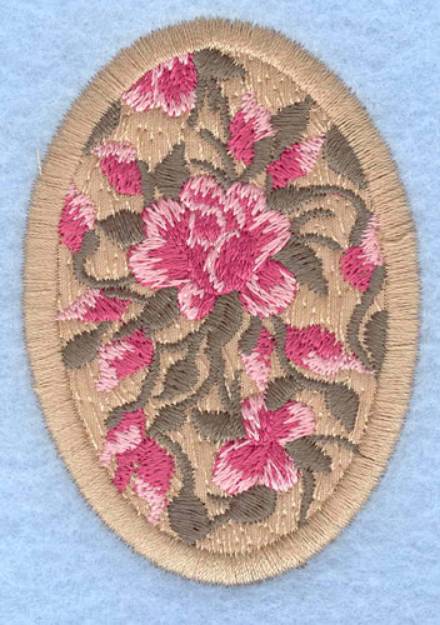 Picture of Easter Egg Applique Machine Embroidery Design