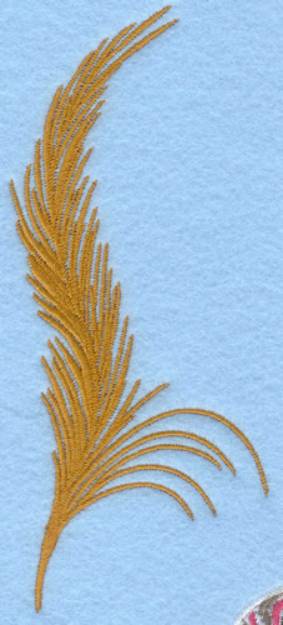 Picture of Large Feather Machine Embroidery Design