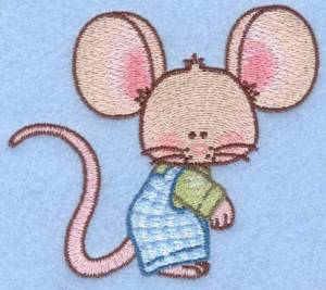 Picture of Boy Mouse Machine Embroidery Design