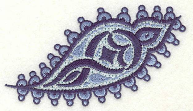 Picture of Paisley D Small Machine Embroidery Design