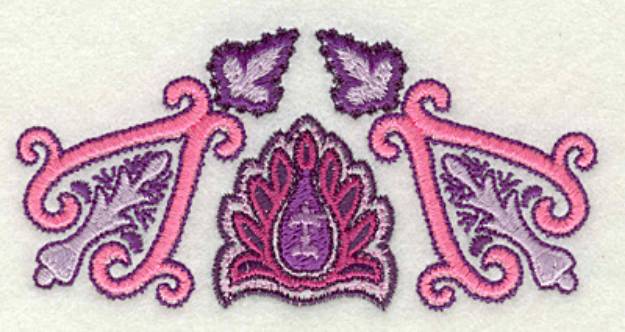 Picture of Paisley K Small Machine Embroidery Design