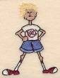 Picture of Boy & No Girls Shirt Small Machine Embroidery Design