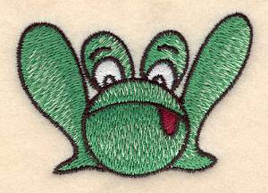 Picture of Frog Small Machine Embroidery Design