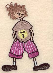 Picture of Boy Small Machine Embroidery Design