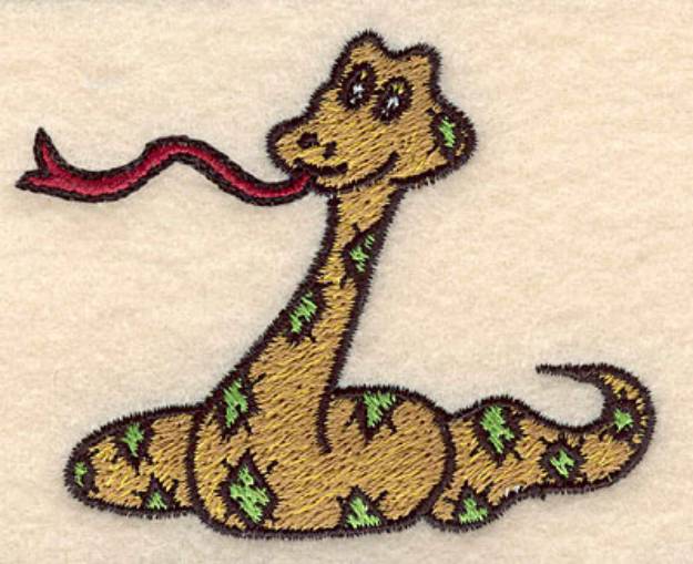 Picture of Snake Small Machine Embroidery Design