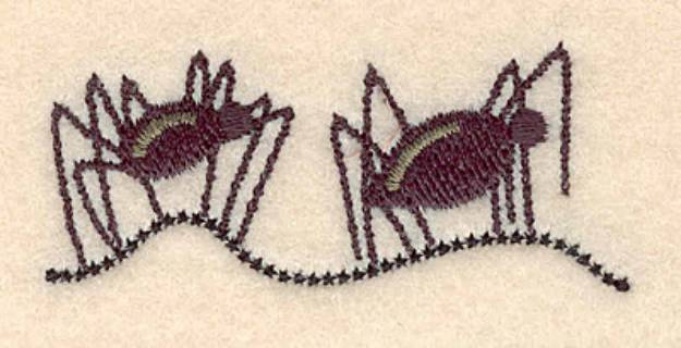 Picture of Spiders Machine Embroidery Design