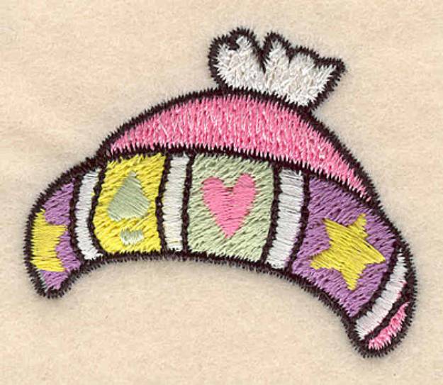 Picture of Winter Hat Small Machine Embroidery Design