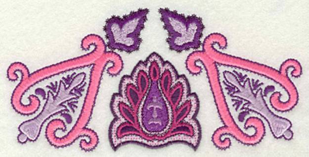 Picture of Paisley K Large Machine Embroidery Design