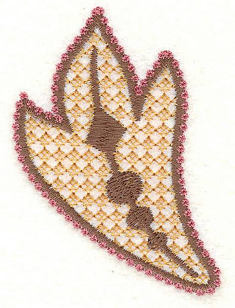 Picture of Feather Paisley R Small Machine Embroidery Design