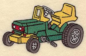 Picture of Tractor A Machine Embroidery Design
