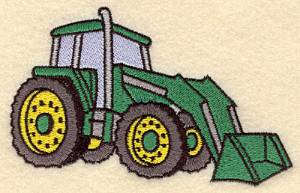 Picture of Backhoe Machine Embroidery Design