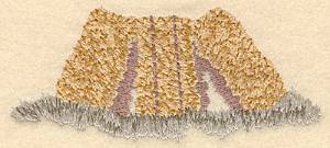 Picture of Hay Bales Machine Embroidery Design