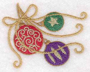 Picture of Ornaments Small Machine Embroidery Design