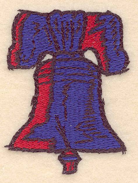 Picture of Liberty Bell Small Machine Embroidery Design