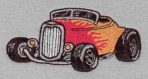 Picture of Roadster Small Machine Embroidery Design